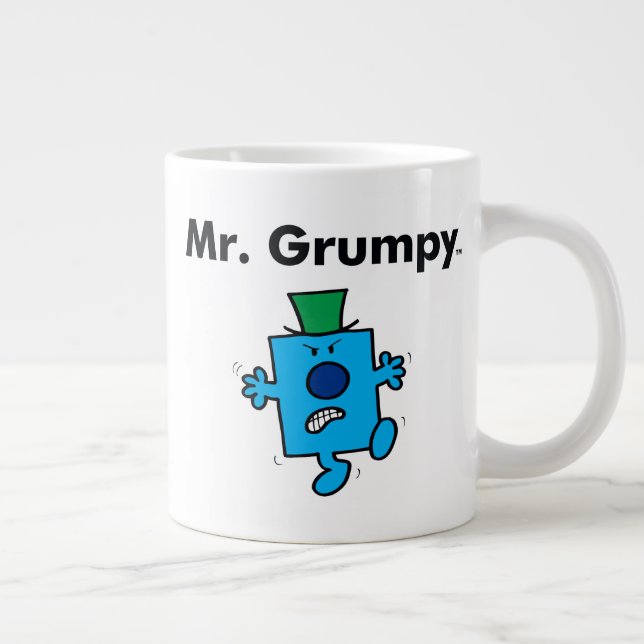 Mr. Men | Mr. Grumpy is a Grump Giant Coffee Mug (Right)