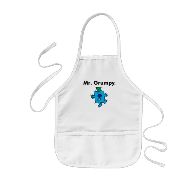 Mr. Men | Mr. Grumpy is a Grump Kids' Apron (Front)
