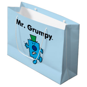Mr. Men   Mr. Grumpy is a Grump Large Gift Bag
