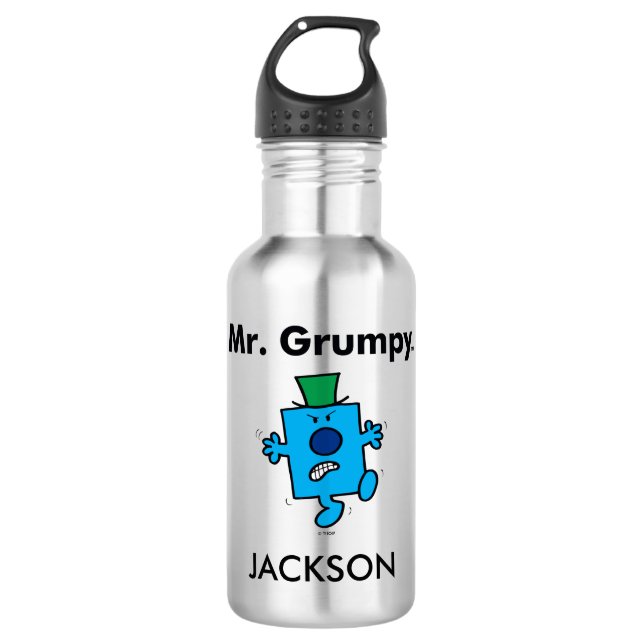 Mr. Men | Mr. Grumpy is a Grump Water Bottle (Front)