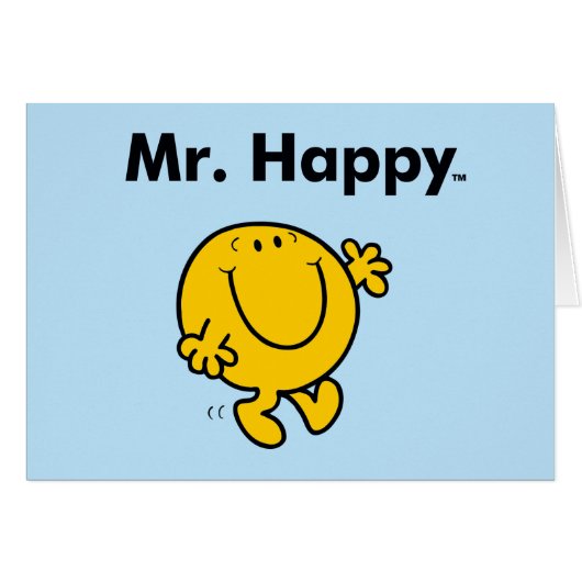 Mr. Men | Mr. Happy Is Always Happy (Front Horizontal)