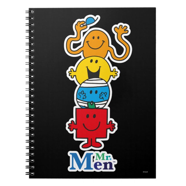 Mr. Men | Mr. Men Standing Tall Notebook (Front)