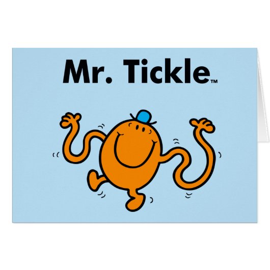Mr. Men | Mr. Tickle Will Tickle Cards (Front Horizontal)