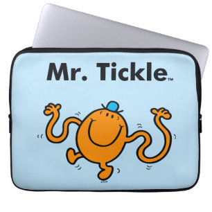 Mr. Men Mr. Tickle Will Tickle Laptop Sleeve