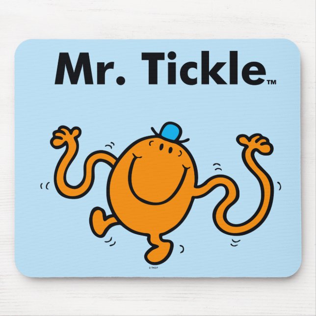 Mr. Men | Mr. Tickle Will Tickle Mouse Pad (Front)