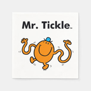 Mr. Men Mr. Tickle Will Tickle Paper Napkins
