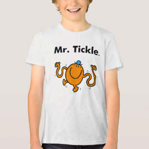 Mr. Men   Mr. Tickle Will Tickle Tri-Blend Shirt