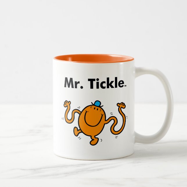 Mr. Men | Mr. Tickle Will Tickle Two-Tone Coffee Mug (Right)