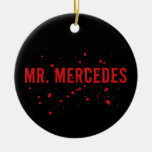 Mr. Mercedes Logo Ceramic Ornament at Zazzle