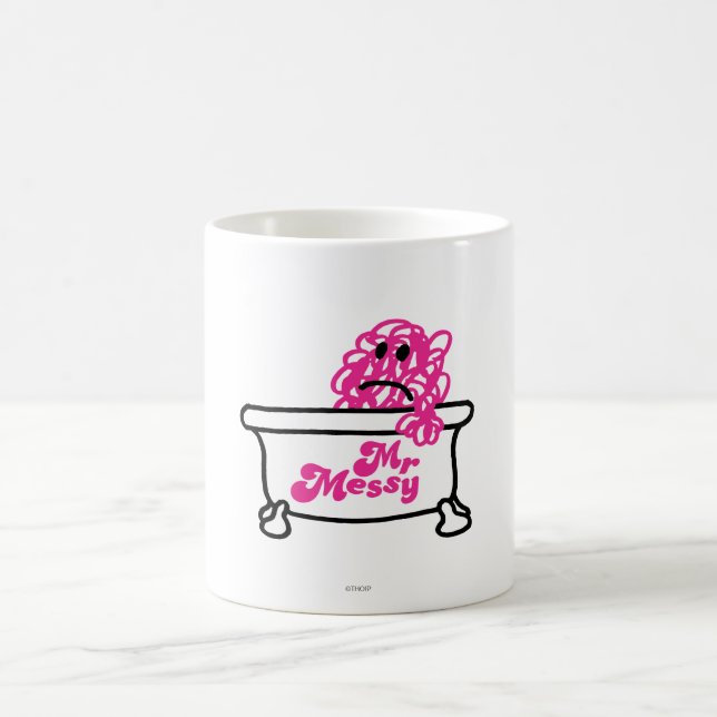 Mr. Messy | Bathtub Logo Coffee Mug (Center)