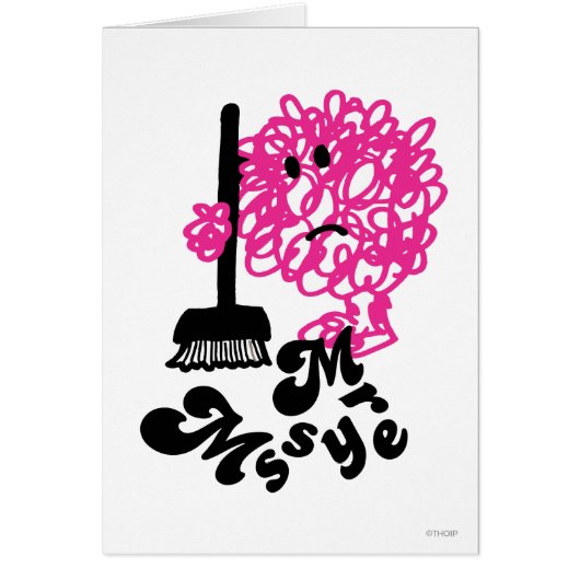 Mr. Messy | Broom & Name (Front)