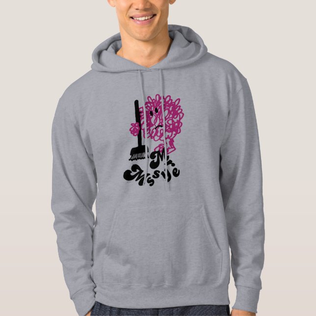 Mr. Messy | Broom & Name Hoodie (Front)