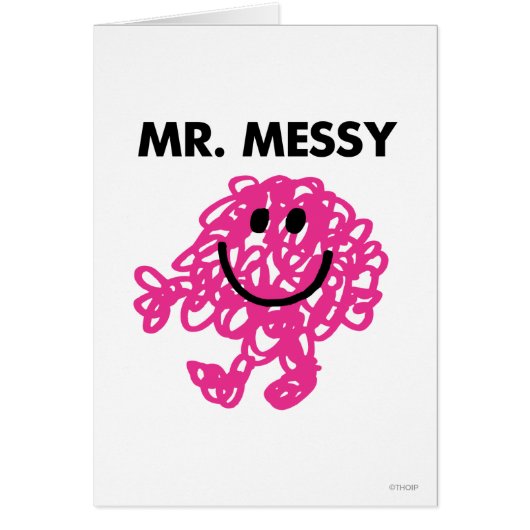 Mr. Messy | Classic Pose Cards (Front)