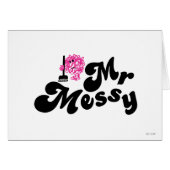 Mr. Messy | Cleaning With Broom (Front Horizontal)