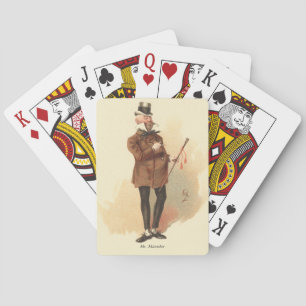 Mr. Micawber by Kyd - Dickens' David Copperfield Poker Cards