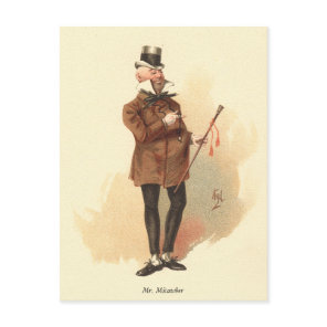 Mr. Micawber by Kyd - Dickens' David Copperfield Postcard