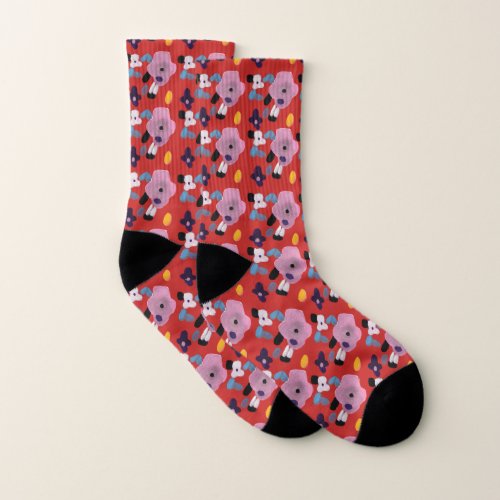 Mr Middlemuns Salon Pattern Socks