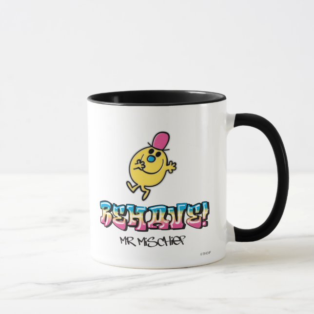 Mr. Mischief | Behave Mug (Right)