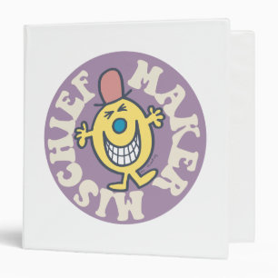 Mr. Mischief Mischief Maker 3 Ring Binder