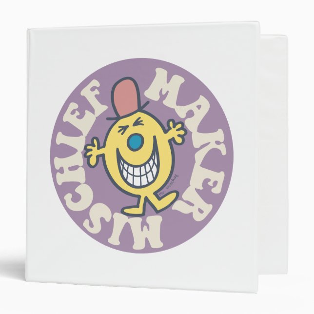 Mr. Mischief | Mischief Maker 3 Ring Binder (Front/Inside)
