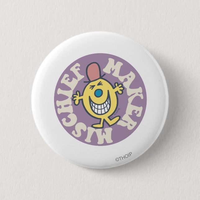 Mr. Mischief | Mischief Maker Button (Front)