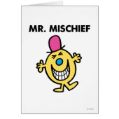 Mr. Mischief | Smiling Gleefully (Front)