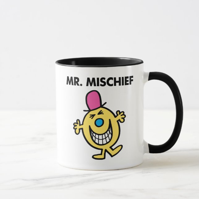 Mr. Mischief | Smiling Gleefully Mug (Right)