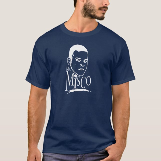 Mr. Misco WHITE T-Shirt (Front)