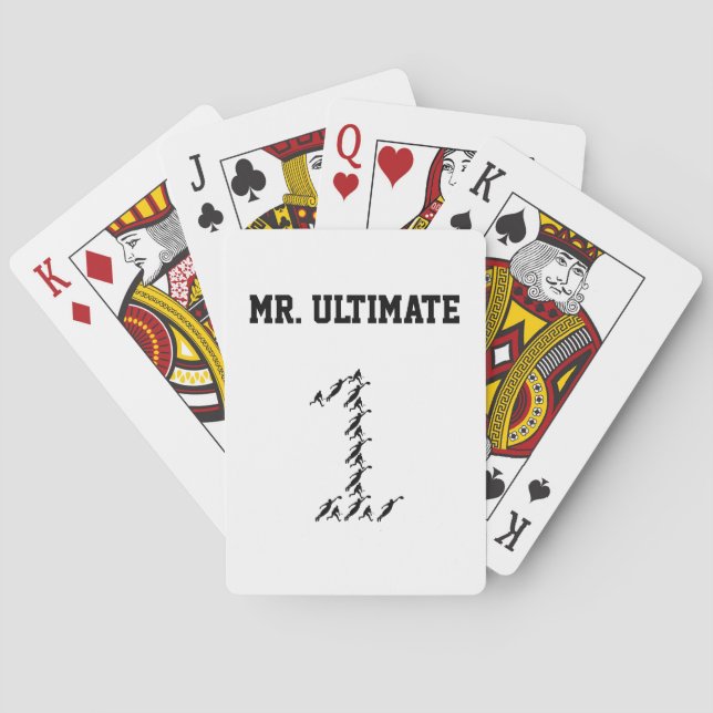 Mr./Miss Ultimate Poker Cards (Back)