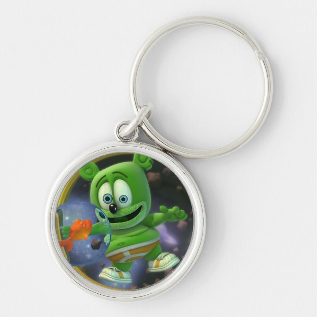 Mr. Mister Gummibär Round Keychain (Front)