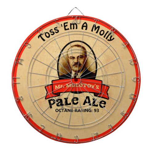 Mr Molotovs Pale Ale Dart Board