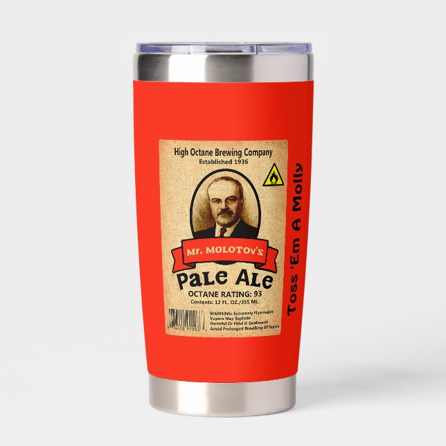 Mr. Molotov's Pale Ale Insulated Tumbler (Front)