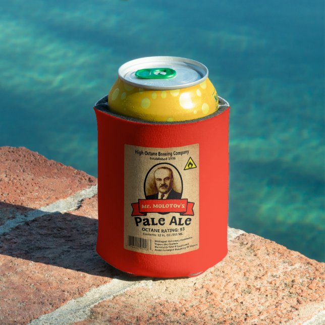 Mr. Molotov's Pale Ale Label Can Cooler (In Situ Pool)