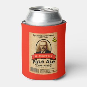 Mr. Molotov's Pale Ale Label Can Cooler