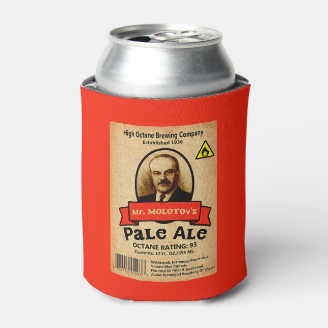 Mr. Molotov's Pale Ale Label Can Cooler (Can Front)