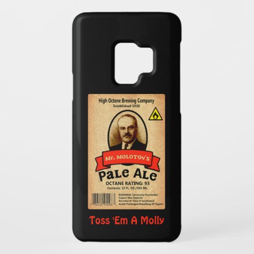 Mr Molotovs Pale Ale Label Case_Mate Samsung Galaxy S9 Case