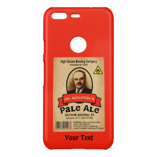 Mr. Molotov's Pale Ale Label Uncommon Google Pixel Case