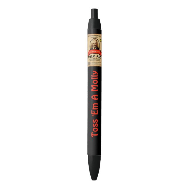 Mr. Molotov's Pale Ale Pen (Front Vertical)