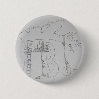 Mr. Mouse Treehouse Pinback Button