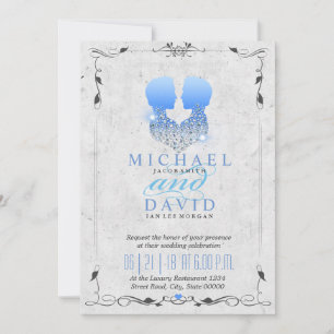 Mr.& Mr. - Gay Wedding Invitation