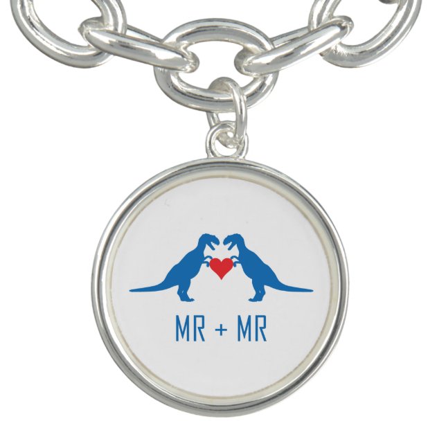 Mr+Mr - Love is Love Dinosaurs Bracelet (Design)