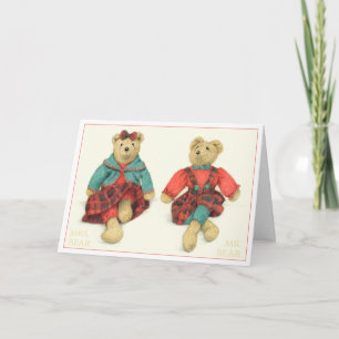 MR. & MRS. BEAR Birthday Card