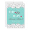 Mr & Mrs Blue Wedding Invitations