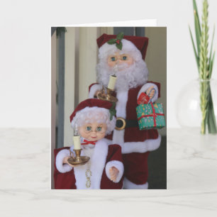 Mr. & Mrs. Claus card