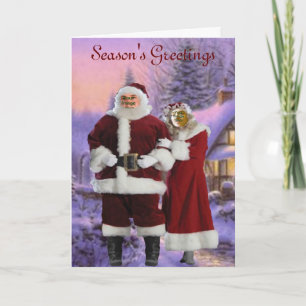 Mr. & Mrs Claus Holiday Card