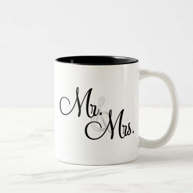 Mr. & Mrs. Coffee Mug gift (Right)
