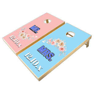Mr. & Mrs. Cornhole Set