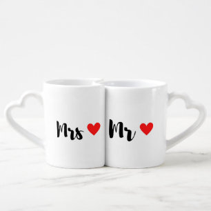 Mr. & Mrs. Couple Mugs - Perfect for Newlyweds