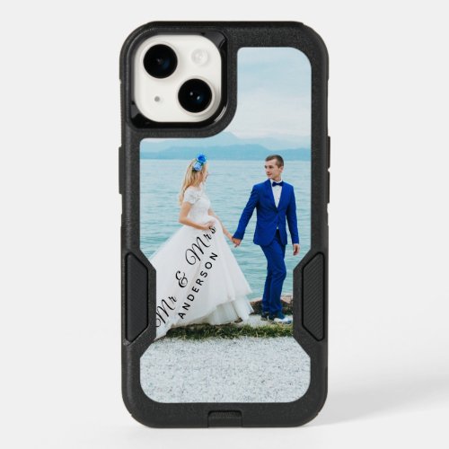 Mr  Mrs Custom Wedding Photo Apple X11121314  OtterBox iPhone 14 Case