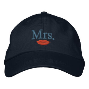 Mr & Mrs Embroidery Embroidered Cap